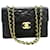Chanel Jumbo Black Leather  ref.1308741