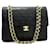 Chanel lined Flap Black Leather  ref.1308743