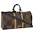 Louis Vuitton Keepall Bandouliere 50 Brown Cloth  ref.1308779