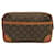 Louis Vuitton Compiegne 28 Brown Cloth  ref.1308785