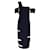 Autre Marque Abito midi con fasciatura monospalla e dettaglio cut-out nero di Alexander McQueen Viscosa  ref.1308913