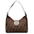 Brown Fendi Zucca Shoulder Bag Leather  ref.1308961