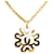 Collana con pendente Chanel CC in oro D'oro Oro giallo  ref.1308966