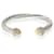 Bracelet classique câble David Yurman en 18K or jaune/argent sterling 0.48 ctw  ref.1309015
