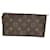 Louis Vuitton Pochette Accessoire Brown Cloth  ref.1309039