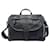 Bolso de negocios de cuero MCM Messenger en negro, bolso de hombro para portátil.  ref.1309047
