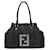 Fendi Zucca Black Leather  ref.1309073