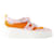 Zapatillas Baskina - Carel - Piel - Naranja/rosado Cuero  ref.1309089