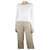 Chanel Haut en tricot crème - taille UK 10 Viscose Écru  ref.1309139