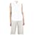 Brunello Cucinelli Camisa branca sem mangas - tamanho UK 8 Branco Algodão  ref.1309156