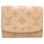 Portafoglio compatto Louis Vuitton con monogramma rosa Mahina Iris Pelle Vitello simile a un vitello  ref.1309188