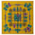 Lenço de seda Hermès amarelo Les Rubans du Cheval Pano  ref.1309195