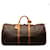 Louis Vuitton Brown Monogram Keepall 60 Leather Cloth  ref.1309208