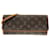 Louis Vuitton Brown Monogram Pochette Twin GM Leather Cloth  ref.1309212