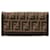 Fendi Brown Zucca Canvas Long Wallet Cloth Cloth  ref.1309222