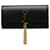Saint Laurent Black Monogram Kate Tassel Clutch Bag Leather Pony-style calfskin  ref.1309226