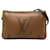 Louis Vuitton Brown Monogram Giant Reverse Double Zip Pochette Cloth  ref.1309235