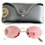 Ray-Ban sunglasses Pink Golden Steel  ref.1309267