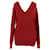 Eric Bompard sweater Dark red Cashmere  ref.1309279