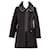 Burberry Coat Black Cotton  ref.1309284
