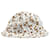 Hermès Chapeaux, bonnets Synthétique Blanc Moutarde  ref.1309501