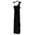 Splendido abito nero Gianni Versace con strass Seta Diamante  ref.1309511