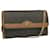 Christian Dior Honeycomb Canvas Chain Shoulder Bag PVC Black Auth yk11202  ref.1309542
