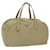PRADA Hand Bag Nylon Beige Auth 68875  ref.1309555