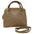 GUCCI Bamboo Hand Bag Leather 2way Beige 000 1046 0290 Auth ep3645  ref.1309580