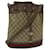 GUCCI GG Supreme Web Sherry Line Shoulder Bag PVC Beige Red Green Auth ar11510  ref.1309611