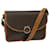 Céline CELINE Macadam Canvas Shoulder Bag PVC Leather Brown Auth bs12922  ref.1309639