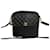 Chanel Bolso mensajero CC de piel acolchada con cremallera Negro Piel de cordero  ref.1309705