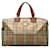 Burberry Horseferry Check Small Duffle Bag Brown  ref.1309836