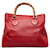 Gucci Diana Bamboo Top Handle Tote Red Pony-style calfskin  ref.1309846