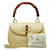 Gucci Bamboo Handle Bag Beige Pony-style calfskin  ref.1309857
