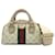 Gucci GG Supreme Ophidia Mini Top Handle Bag Brown Cloth  ref.1309865