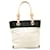 Chanel Kleine Paris Biarritz Canvas-Tasche Weiß Leinwand  ref.1310016