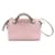 Fendi Mini By The Way Umhängetasche aus Leder Pink  ref.1310088