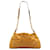 Prada Vitello Daino Chain Bag Yellow Pony-style calfskin  ref.1310190