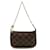 Louis Vuitton Damier Ebene Mini Pochette Accessories Brown Nylon  ref.1310198
