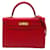 Hermès Box Kelly 32 Red Pony-style calfskin  ref.1310242