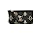 Louis Vuitton Portamonete Pochette Cles Monogram Nero Vitello simile a un vitello  ref.1310268