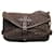 Louis Vuitton Monogram Mini Lin Saumur 30 Brown Cloth  ref.1310280