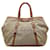 Prada Canapa Logo Convertible Tote Bag Brown Cloth  ref.1310359