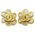 Chanel CC Clip On Earrings Golden  ref.1310437