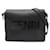 Fendi Messenger-Tasche mit Logo Schwarz Leder  ref.1310453