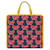 Gucci Sac cabas pour enfants escargot G entrelacé tricolore Rouge  ref.1310461