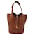 Hermès Clemence Picotin Lock 22 Brown Leather  ref.1310556