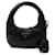 Prada Leather Shoulder Bag Black Pony-style calfskin  ref.1310600