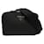 Prada Saffiano Leather Crossbody Bag Black Pony-style calfskin  ref.1310601